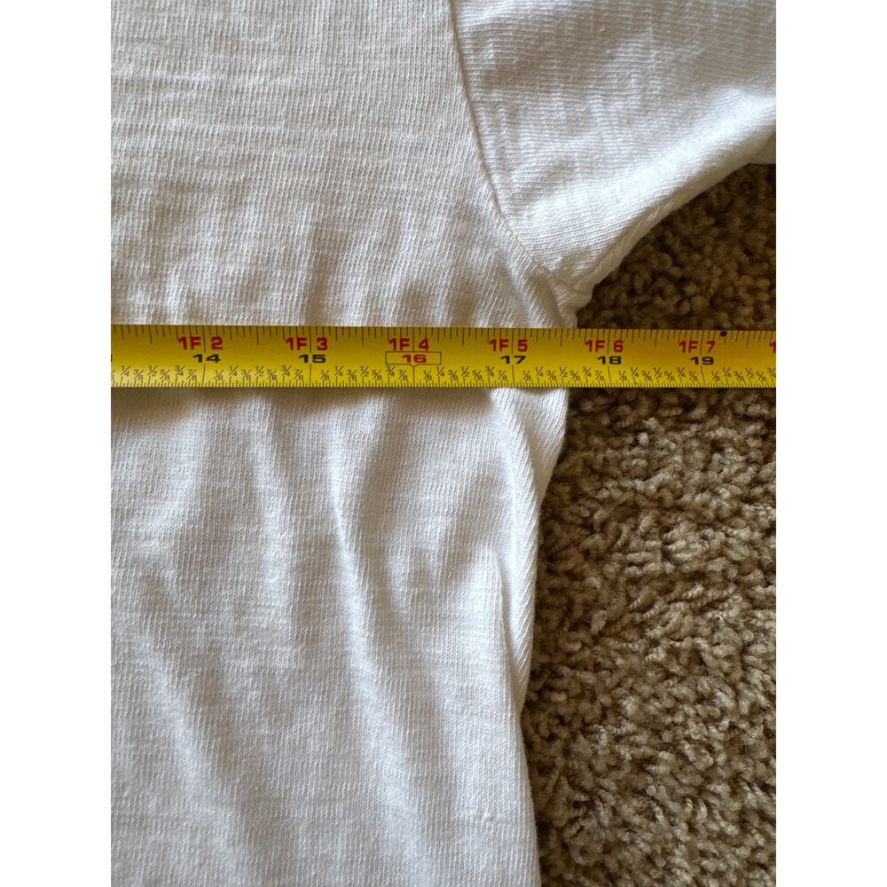 Vtg WWII 40/50’s U.S. Army Air Force Slub Yarn Cotton Single Stitch XS White Tee - Picture 9 of 10